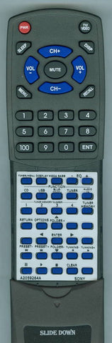SONY RM-AMU211 Replacement Remote