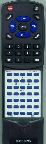SONY ICFCD543 Replacement Remote