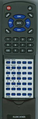 SONY RMT-CS20CPA Replacement Remote