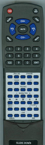 SONY A-3258-033-A Replacement Remote