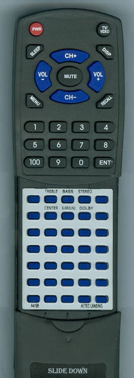 AL RTA4195 Replacement Remote