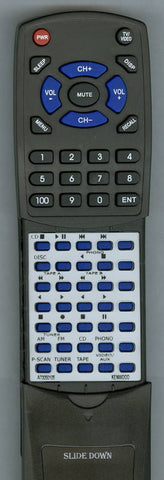 KENWOOD A70-0501-05 Replacement Remote