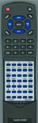 KENWOOD RC-P6630 Replacement Remote