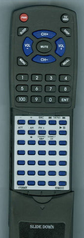 KENWOOD A70 0894 05 Replacement Remote