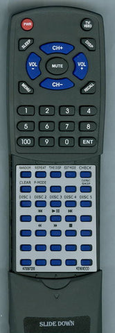 KENWOOD DPR4070 Replacement Remote