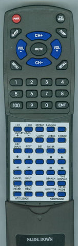 KENWOOD RTA70123905 Replacement Remote