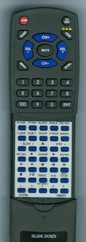KENWOODINSERT DVFR5070 Replacement Remote