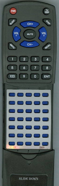 ZENITH Z711B Replacement Remote