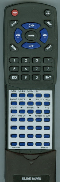 SAMSUNG AA59-00405B Replacement Remote