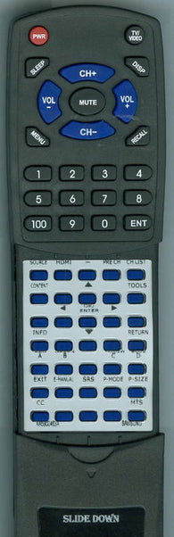 SAMSUNG AA59-00463A Replacement Remote
