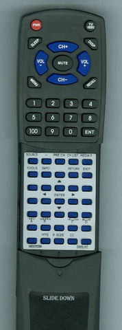 SAMSUNG PN51D430A3DXZA Replacement Remote