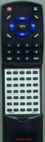 SAM CT3338VCXXAP Replacement Remote