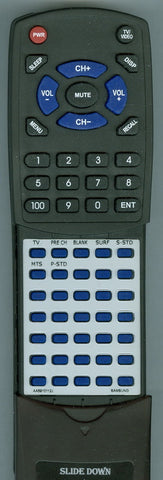 SAM TXJ2567 Replacement Remote