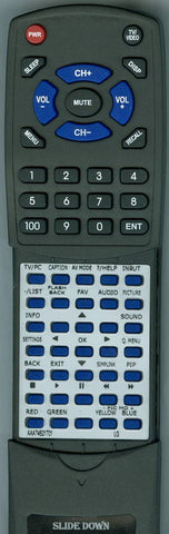 LG AAA74821701 Replacement Remote