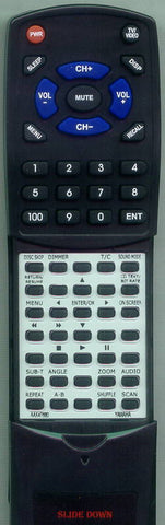 YAMAHA RTAAX47680 Replacement Remote