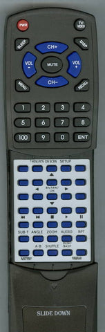 YAMAHA DVD12 Replacement Remote
