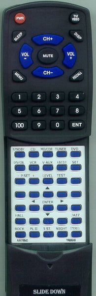YAMAHA YHT170 Replacement Remote