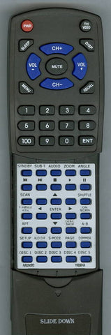 YAMAHA RTAAX84060 Replacement Remote