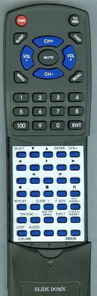 SAMSUNG 633126 Replacement Remote