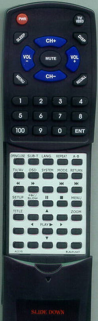 BLAUPUNKT RTACC10 Replacement Remote