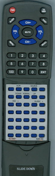 AUDIO2000 AKJ7050 Replacement Remote