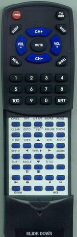 APEX AD1110W Replacement Remote