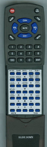 TOSHIBA DCFN20S Replacement Remote