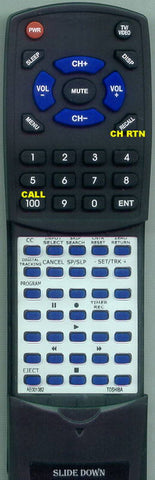 TOSHIBAINSERT AE001382 Replacement Remote