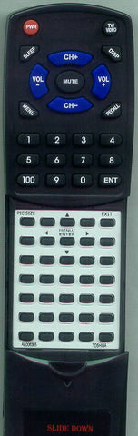 TOSHIBA 30HF85 Replacement Remote
