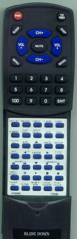TOSHIBARTAE006586KINSERT DVR4 Replacement Remote