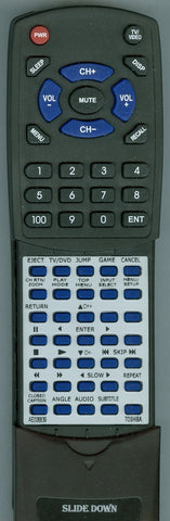 TOSHIBA 14DLV75 Replacement Remote