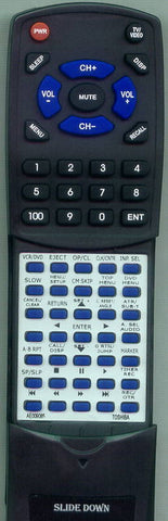 TOSHIBA SE-R0262 Replacement Remote