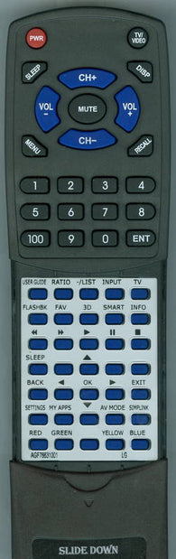 LG 42LA6200 Replacement Remote