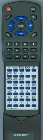 LG 49LK5400BUA Replacement Remote
