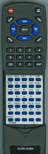 LG 42LN5700 MAIN Replacement Remote