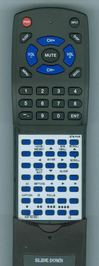 LG AGF78379501 Replacement Remote