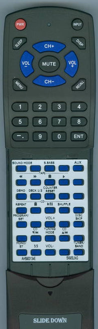 SAMSUNG AH59-00134E Replacement Remote