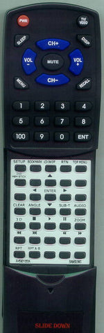 SAM DVDL100 Replacement Remote