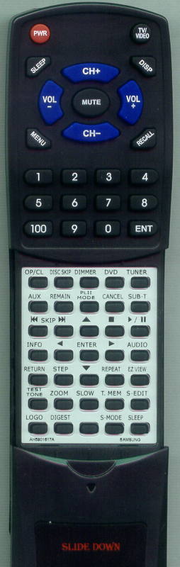 SAM RTAH5901907B Replacement Remote Control - Thumbnail 3