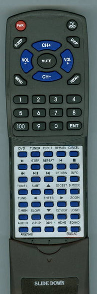 SAMSUNG HTQ100T Replacement Remote