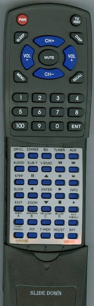 SAMSUNG HTBD8200 Replacement Remote