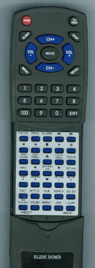 SAMSUNG HTD6730W Replacement Remote