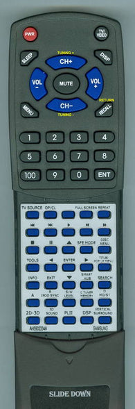 SAMSUNG AH59-02334A Replacement Remote