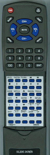 SAMSUNG HTEM35 Replacement Remote
