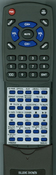 SAMSUNG HWF355 Replacement Remote