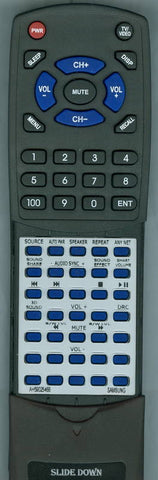 SAMSUNG RTAH5902546B Replacement Remote