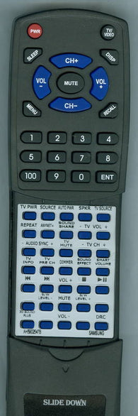 SAMSUNG HWF450ZA Replacement Remote