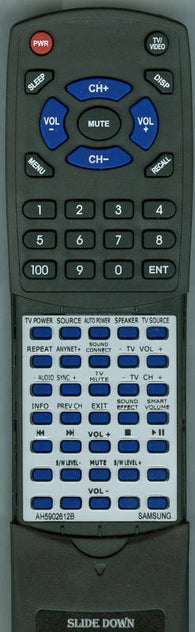 SAMSUNG HW-H551 Replacement Remote