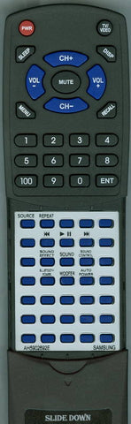 SAMSUNG PS-WJ6000 Replacement Remote