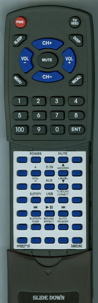 SAMSUNG HWJ250 Replacement Remote